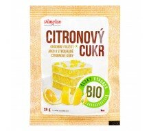 Bio citrónový cukor 8g