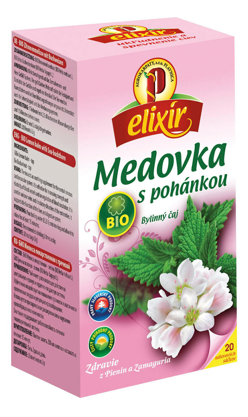 Čaj-medovka s pohánkou