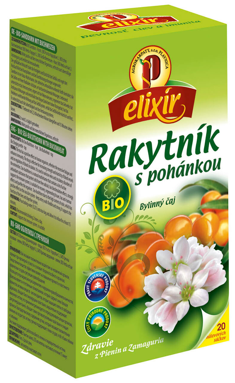 Čaj-rakytník s pohánkou