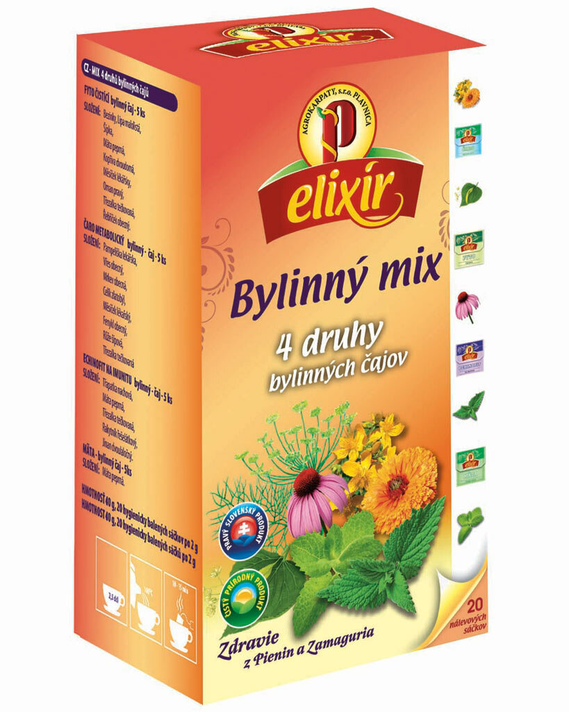 Elixír bylinný mix