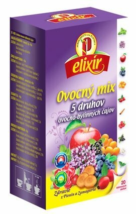 Elixír ovocný mix 5 druhov