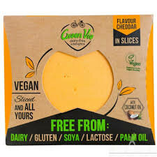 Green Vie cheddar plátky 180g