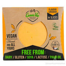 Green Vie cheddar plátky 180g