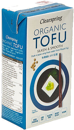 Hodvábne tofu BIO - Clearspring 300 g