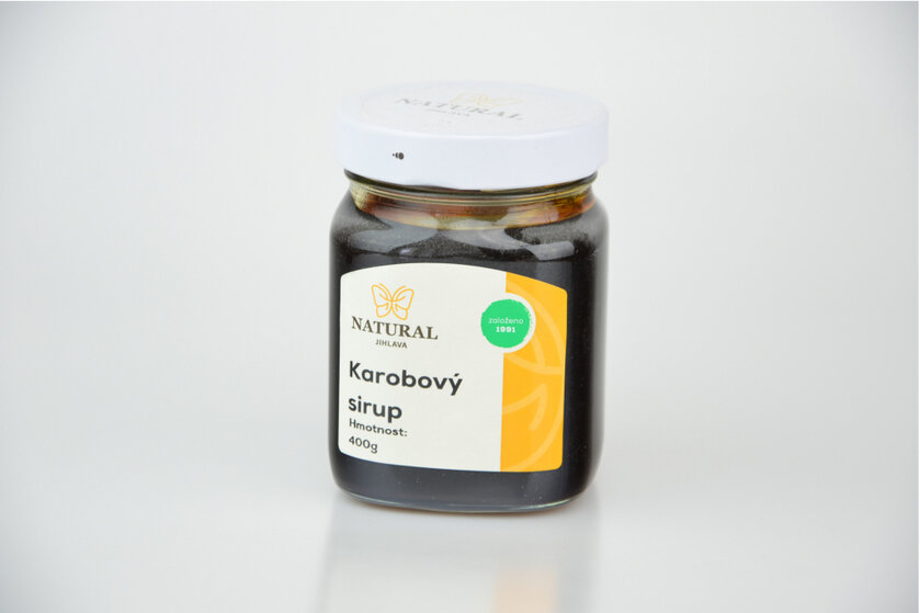 Karobový sirup Natural 400g