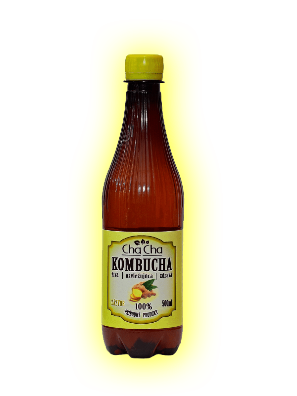 Kombucha-zázvor