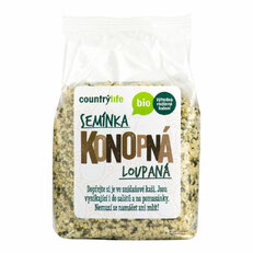 konopné semienka lúpané 250g bio countrylife