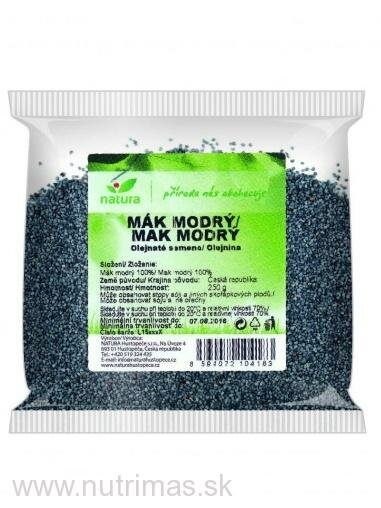 Modrý mak 200g