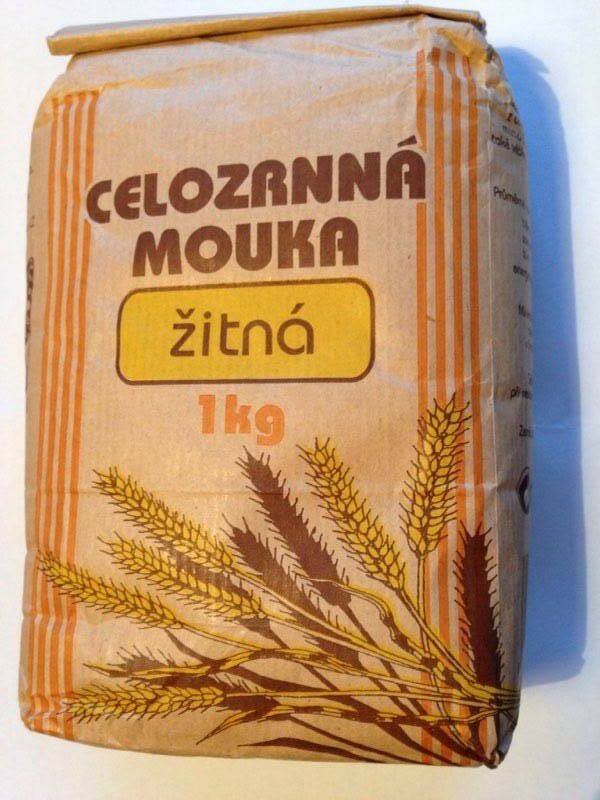 Múka celozrnná žitná Natural 1kg