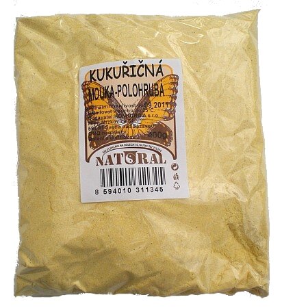 Múka kukuričná polohrubá Natural J 400g