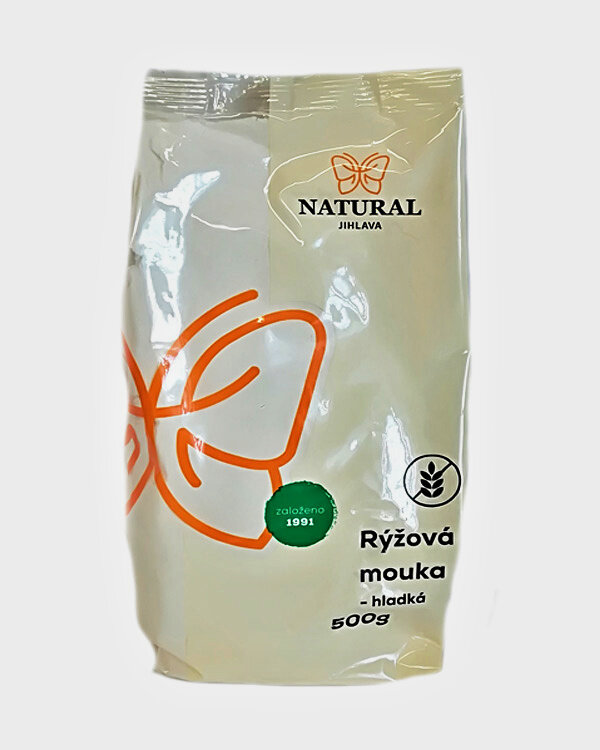 Múka rýžová hladká-natural500g