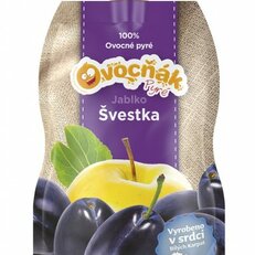 Ovocňák jablko-slivka 200g