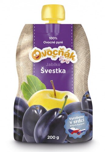 Ovocňák jablko-slivka 200g