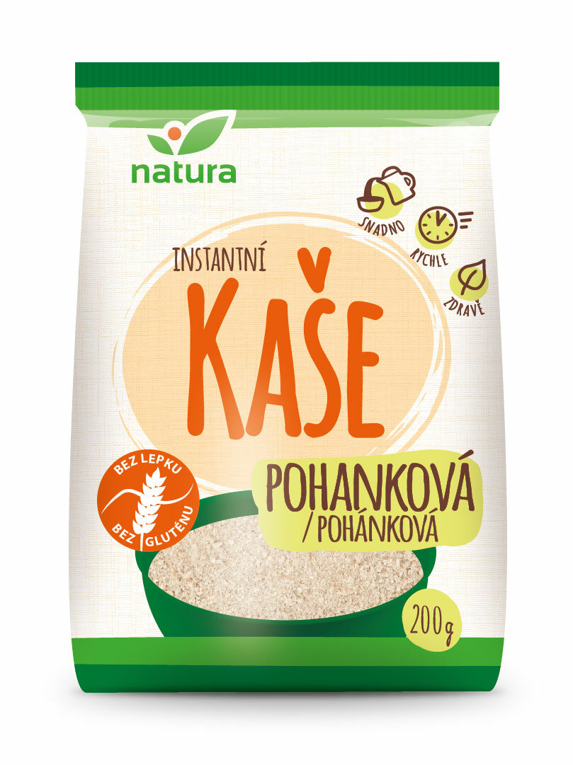 Pohánková instantná kaša 200g-Natura