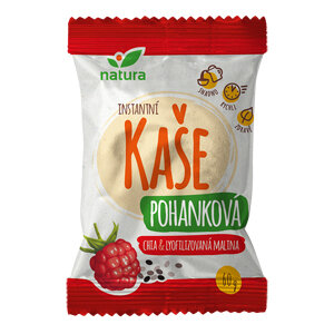 Pohánková kaša s CHIA a malinami 60g