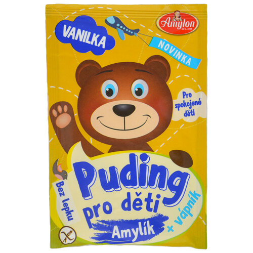 Vanilkový puding pre deti