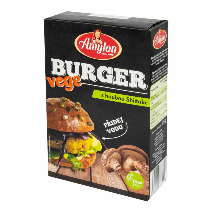 Vege burger shiitake 125g