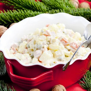 vianočný šalát - venánsky